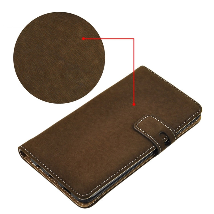For Galaxy S6 Edge+ / G928 Angibabe PU + TPU Horizontal Flip Leather Case with Holder & Card Slots & Wallet