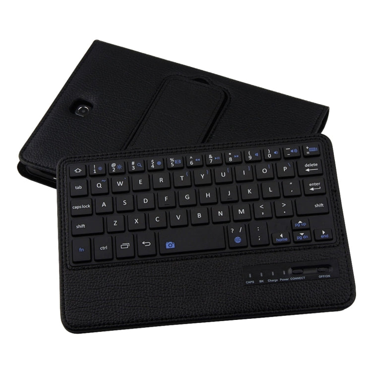 For Galaxy Tab S2 8.0 T710 / T715 2 in 1 Detachable Bluetooth Keyboard Litchi Texture Leather Tablet Case with Holder