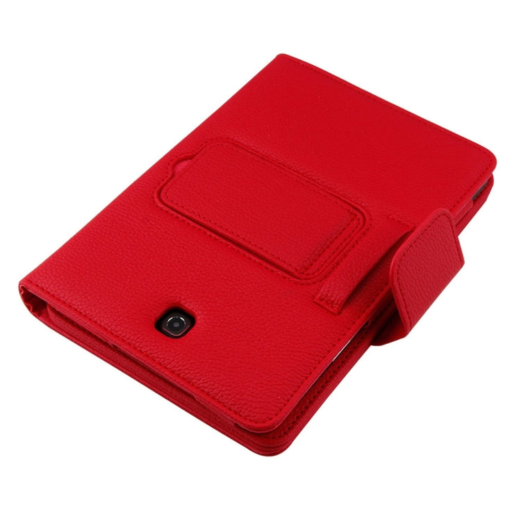 For Galaxy Tab S2 8.0 T710 / T715 2 in 1 Detachable Bluetooth Keyboard Litchi Texture Leather Tablet Case with Holder