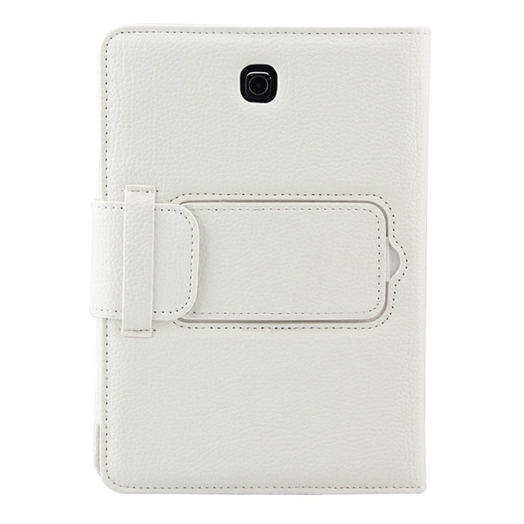 For Galaxy Tab S2 8.0 T710 / T715 2 in 1 Detachable Bluetooth Keyboard Litchi Texture Leather Tablet Case with Holder