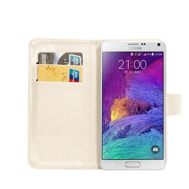 5.3-5.5 Inch Universal Crazy Horse Texture 360 Degree Rotating Carry Case with Holder & Card Slots for Galaxy Note I / II / III / IV