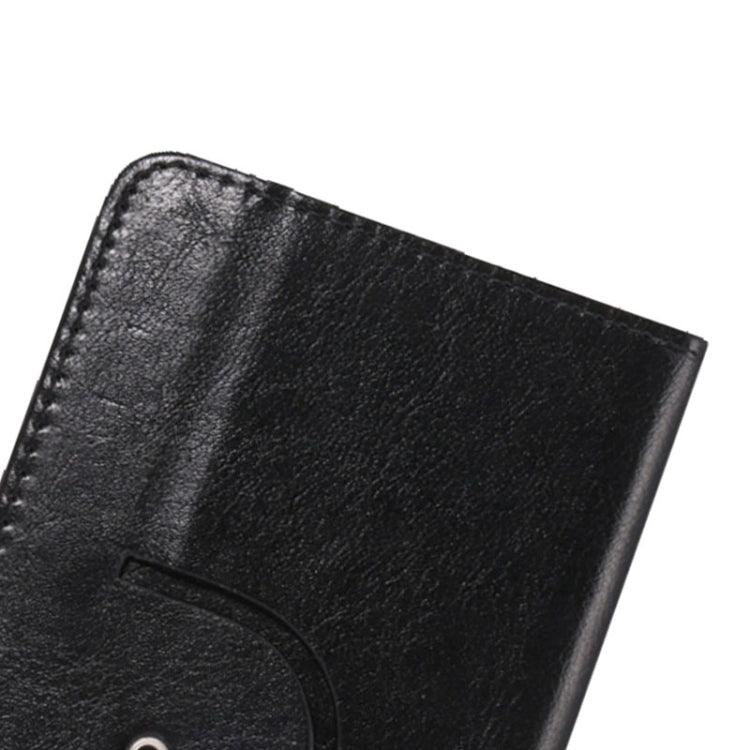 4.8-5.3 Inch Universal Crazy Horse Texture 360 Degree Rotating Carry Case with Holder & Card Slots for