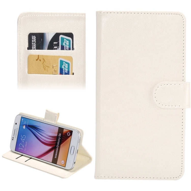 4.8-5.3 Inch Universal Crazy Horse Texture 360 Degree Rotating Carry Case with Holder & Card Slots for