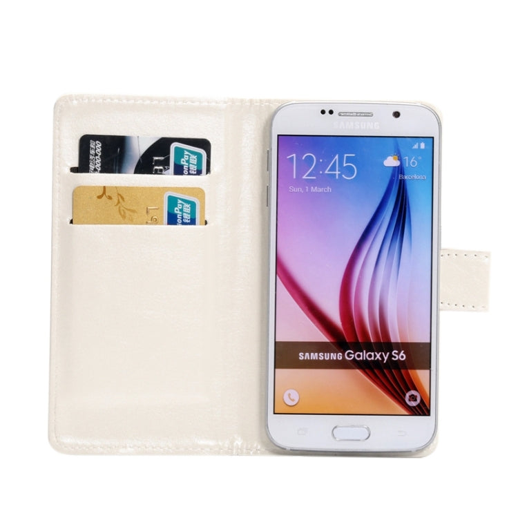 4.8-5.3 Inch Universal Crazy Horse Texture 360 Degree Rotating Carry Case with Holder & Card Slots for