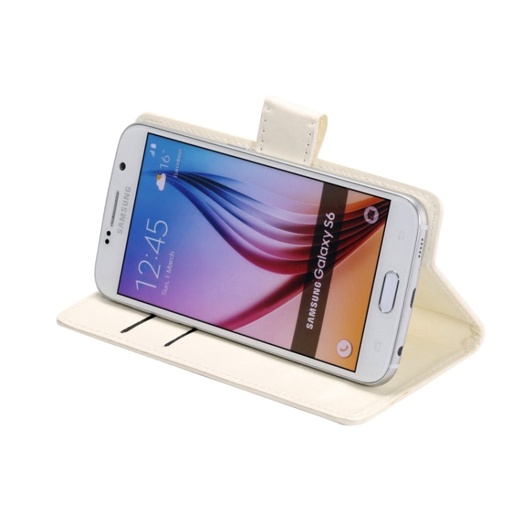 4.8-5.3 Inch Universal Crazy Horse Texture 360 Degree Rotating Carry Case with Holder & Card Slots for