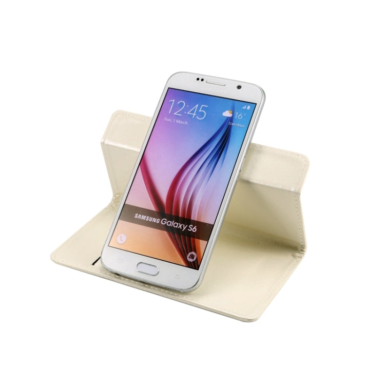 4.8-5.3 Inch Universal Crazy Horse Texture 360 Degree Rotating Carry Case with Holder & Card Slots for