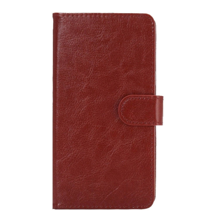 4.8-5.3 Inch Universal Crazy Horse Texture 360 Degree Rotating Carry Case with Holder & Card Slots for
