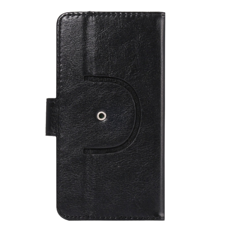 4.3-4.8 Inch Universal Crazy Horse Texture 360 Degree Rotating Carry Case with Holder & Card Slots for iPhone 6 & 6S / Galaxy S4 / S3 / i9500 / i9300
