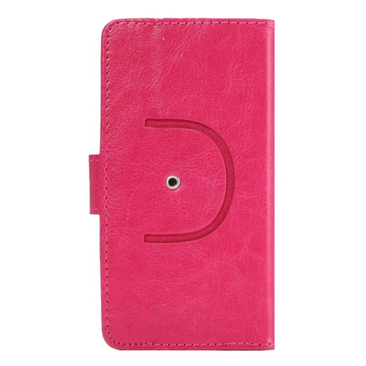 4.3-4.8 Inch Universal Crazy Horse Texture 360 Degree Rotating Carry Case with Holder & Card Slots for iPhone 6 & 6S / Galaxy S4 / S3 / i9500 / i9300