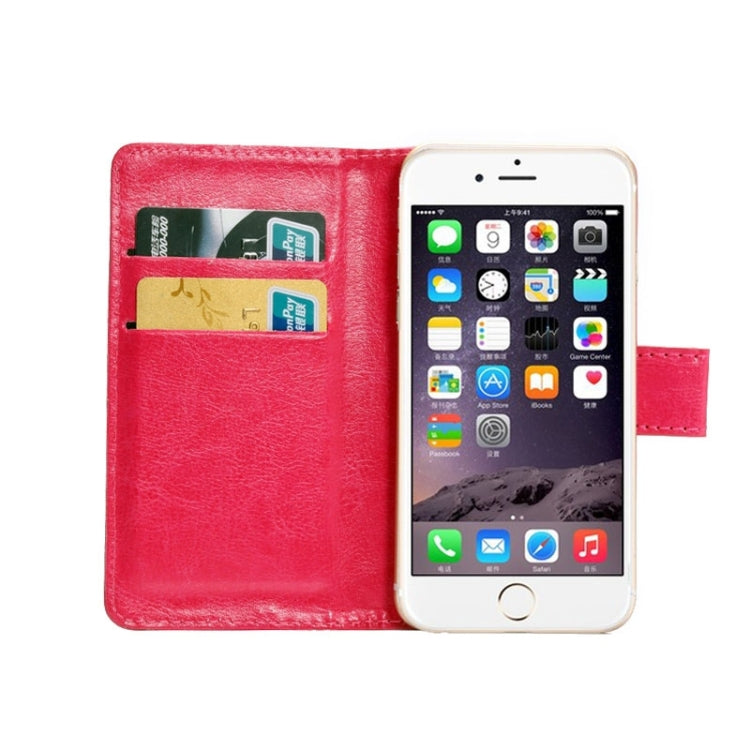 4.3-4.8 Inch Universal Crazy Horse Texture 360 Degree Rotating Carry Case with Holder & Card Slots for iPhone 6 & 6S / Galaxy S4 / S3 / i9500 / i9300