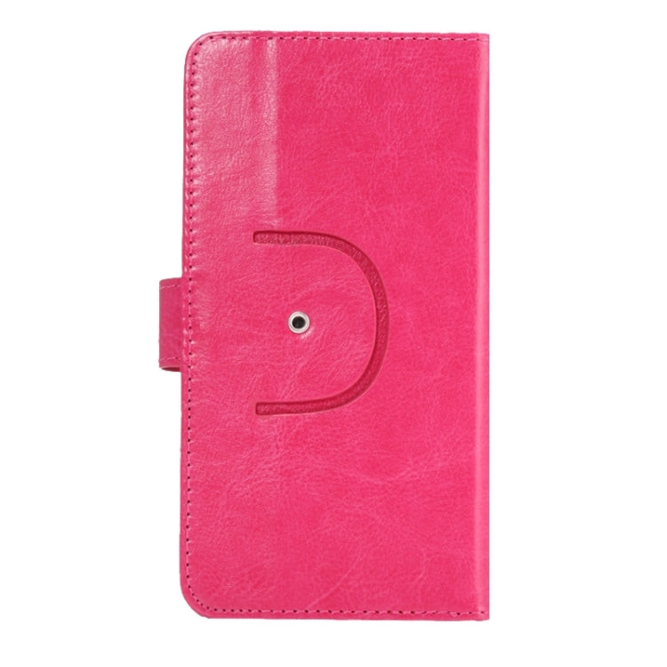 3.8-4.3 Inch Universal Crazy Horse Texture 360 Degree Rotating Carry Case with Holder & Card Slots for Galaxy SII / i9100 / iPhone 4 / 4s / 5 / 5c / 5s