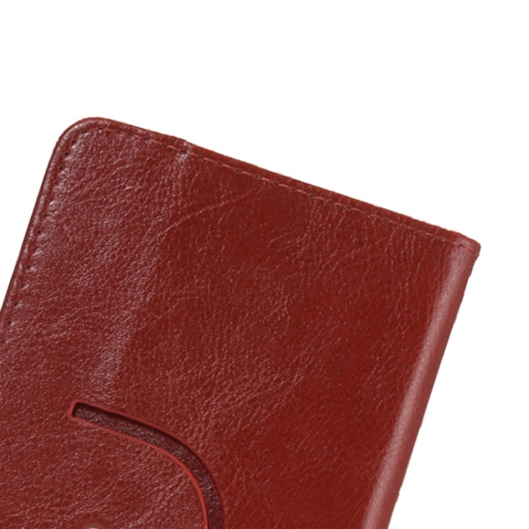 3.8-4.3 Inch Universal Crazy Horse Texture 360 Degree Rotating Carry Case with Holder & Card Slots for Galaxy SII / i9100 / iPhone 4 / 4s / 5 / 5c / 5s