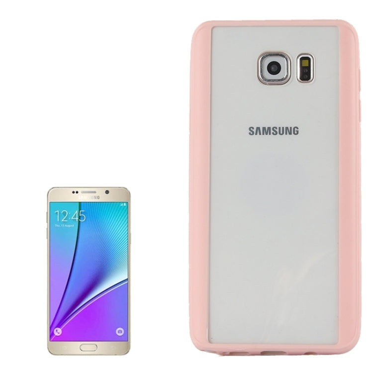 Rainbow Series Acrylic and TPU Material Hard Case for Galaxy Note 5 / N920