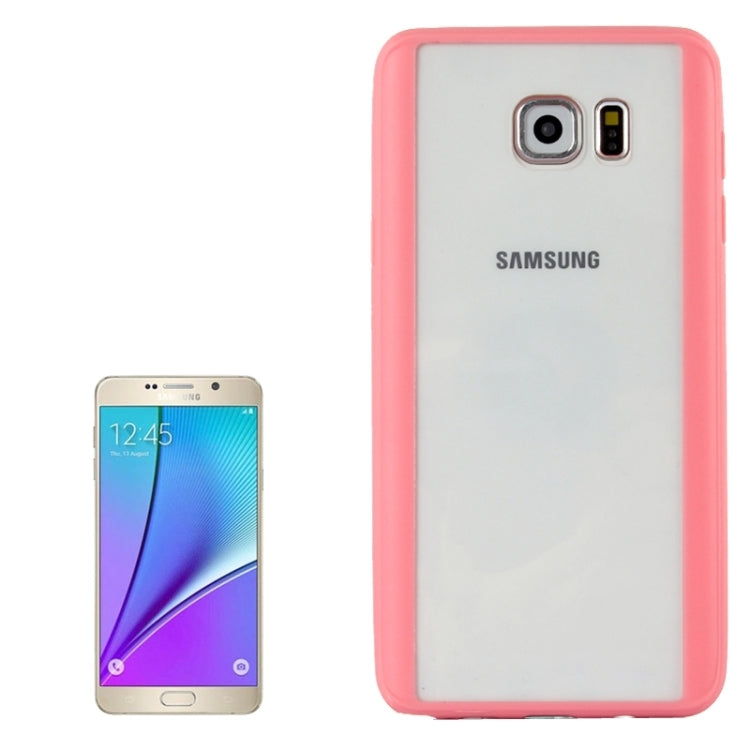 Rainbow Series Acrylic and TPU Material Hard Case for Galaxy Note 5 / N920