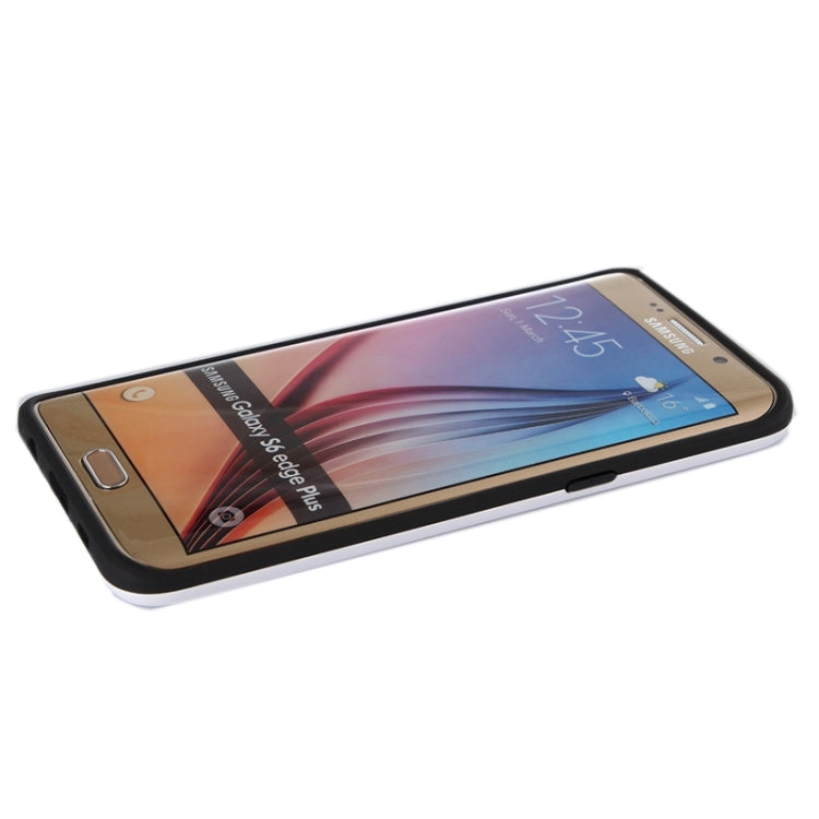 For Galaxy S6 Edge+ Brushed Texture Armor Gunmetal Combination Protective Case