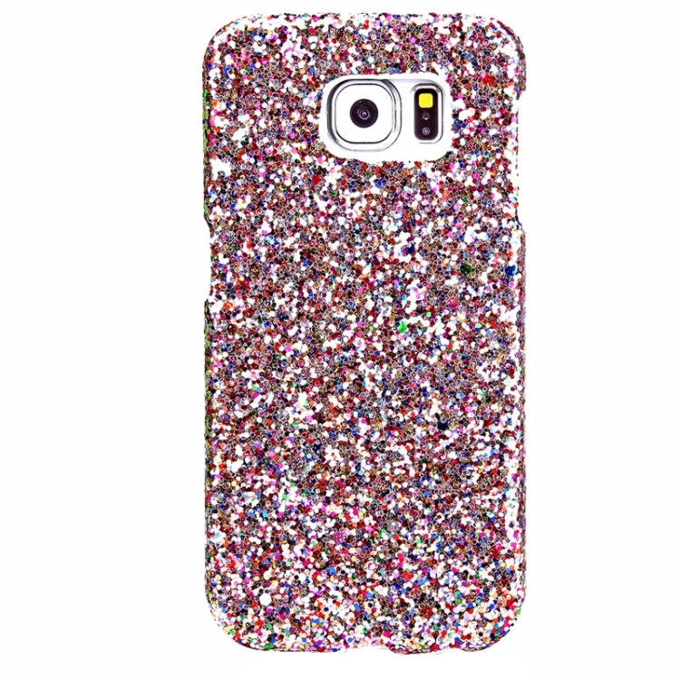 For Galaxy S6 / G920 Flash Powder Series Oil Edge Plastic Protective Case