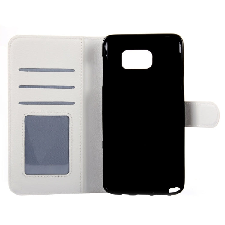 Litchi Texture Horizontal Flip Leather Case with Holder & Card Slots & Wallet for Galaxy Note 5