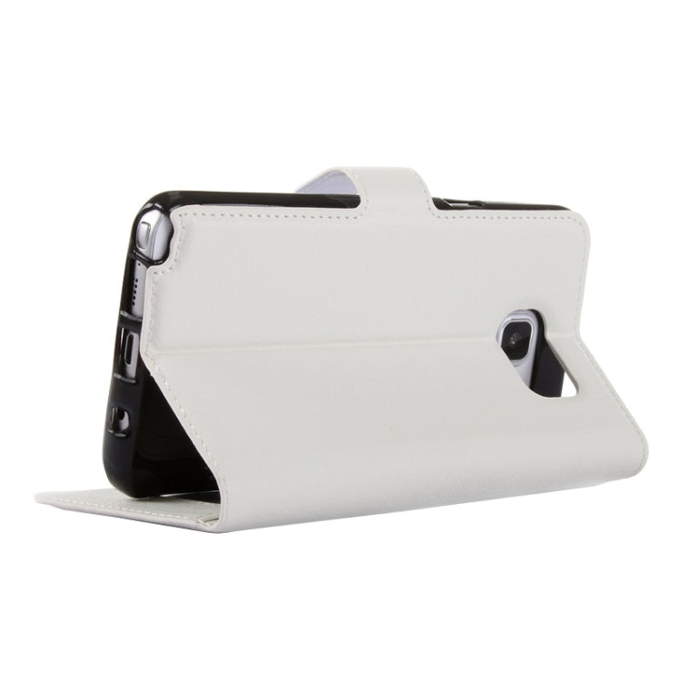 Litchi Texture Horizontal Flip Leather Case with Holder & Card Slots & Wallet for Galaxy Note 5