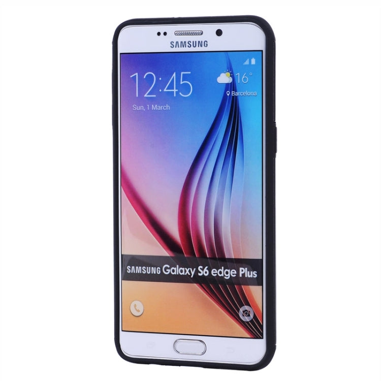 For Galaxy S6 Edge+ / G928 Net Style Silicone + PC Combination Case