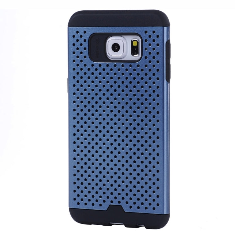 For Galaxy S6 Edge+ / G928 Net Style Silicone + PC Combination Case