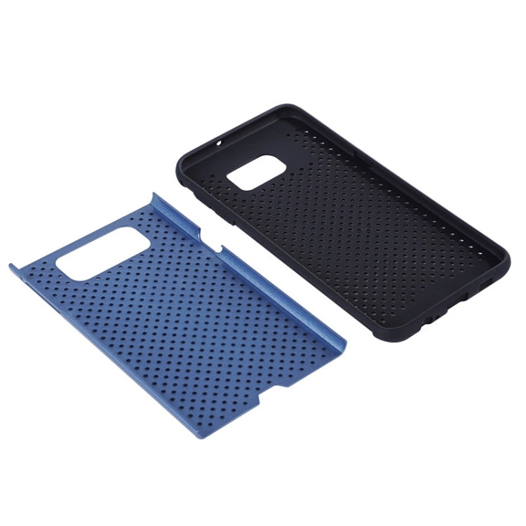 For Galaxy S6 Edge+ / G928 Net Style Silicone + PC Combination Case