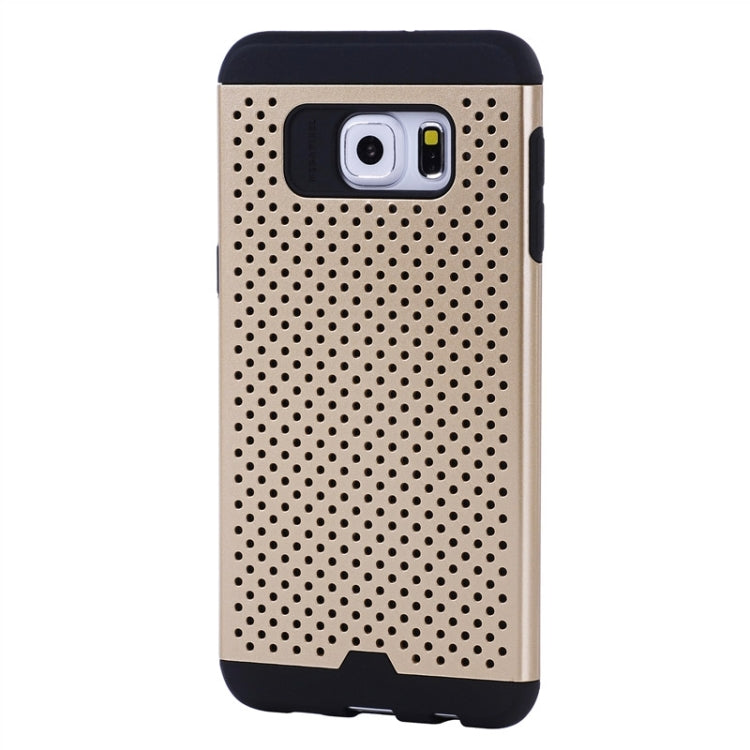 For Galaxy S6 Edge+ / G928 Net Style Silicone + PC Combination Case