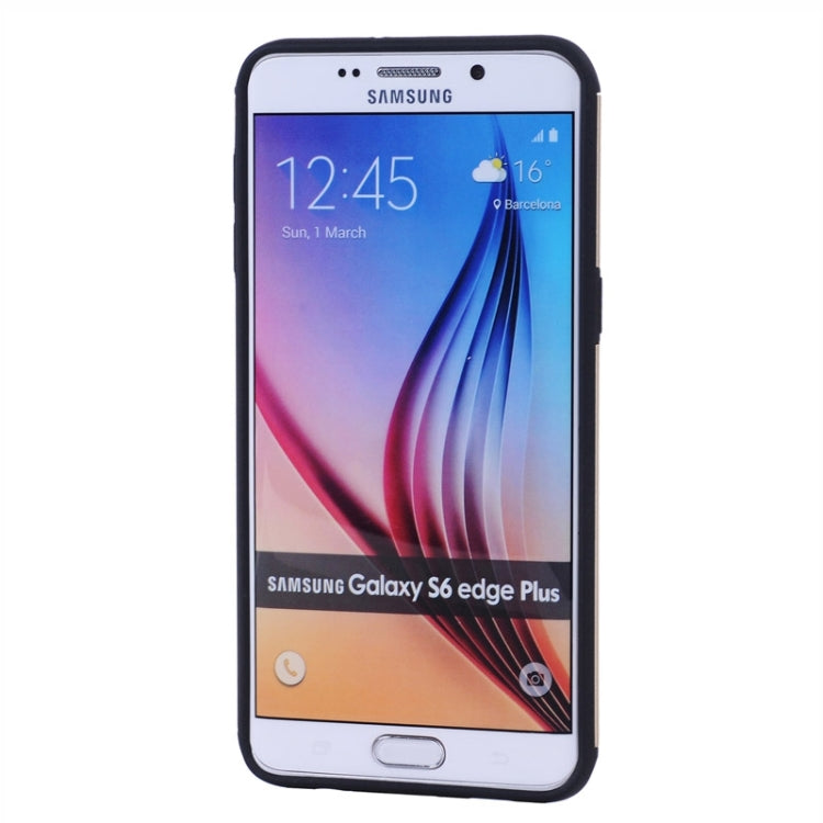 For Galaxy S6 Edge+ / G928 Net Style Silicone + PC Combination Case