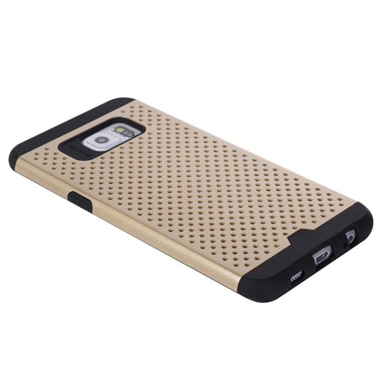 For Galaxy S6 Edge+ / G928 Net Style Silicone + PC Combination Case