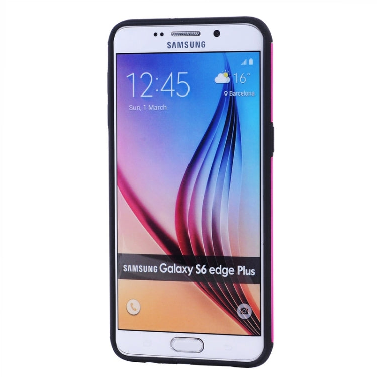 For Galaxy S6 Edge+ / G928 Net Style Silicone + PC Combination Case
