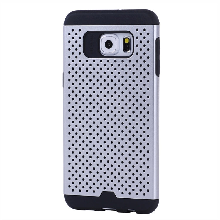 For Galaxy S6 Edge+ / G928 Net Style Silicone + PC Combination Case