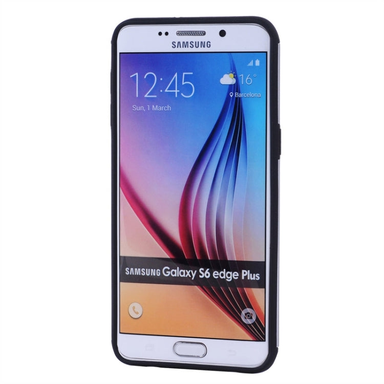 For Galaxy S6 Edge+ / G928 Net Style Silicone + PC Combination Case