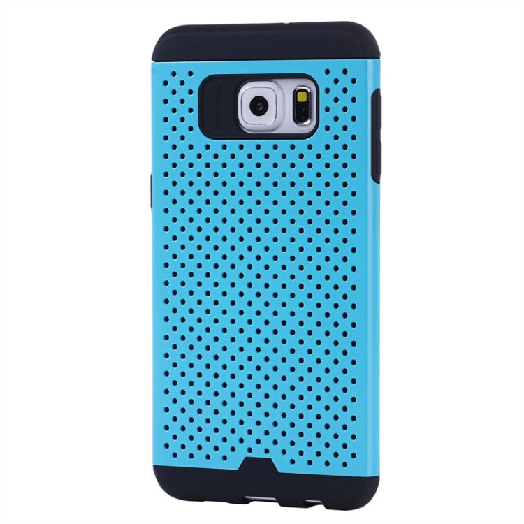 For Galaxy S6 Edge+ / G928 Net Style Silicone + PC Combination Case