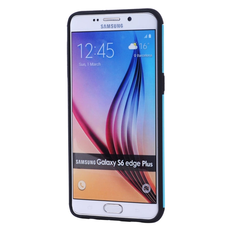 For Galaxy S6 Edge+ / G928 Net Style Silicone + PC Combination Case