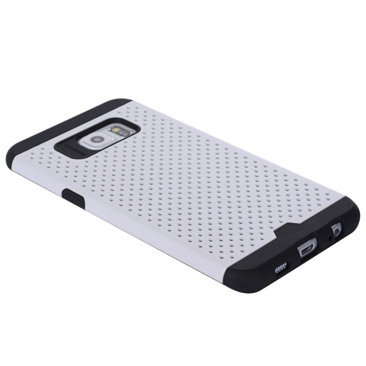 For Galaxy S6 Edge+ / G928 Net Style Silicone + PC Combination Case