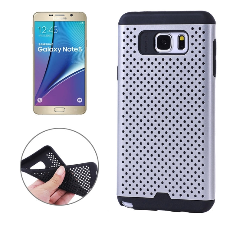 Net Style Silicone + PC Combination Case for Galaxy Note 5 / N920
