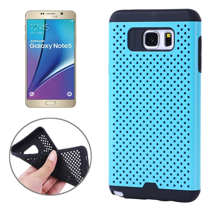 Net Style Silicone + PC Combination Case for Galaxy Note 5 / N920