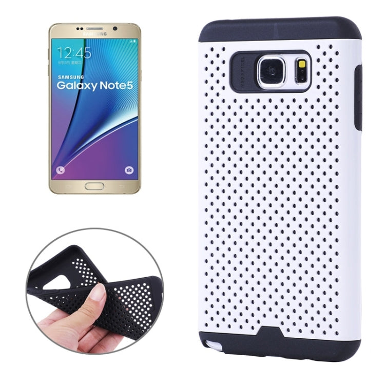 Net Style Silicone + PC Combination Case for Galaxy Note 5 / N920