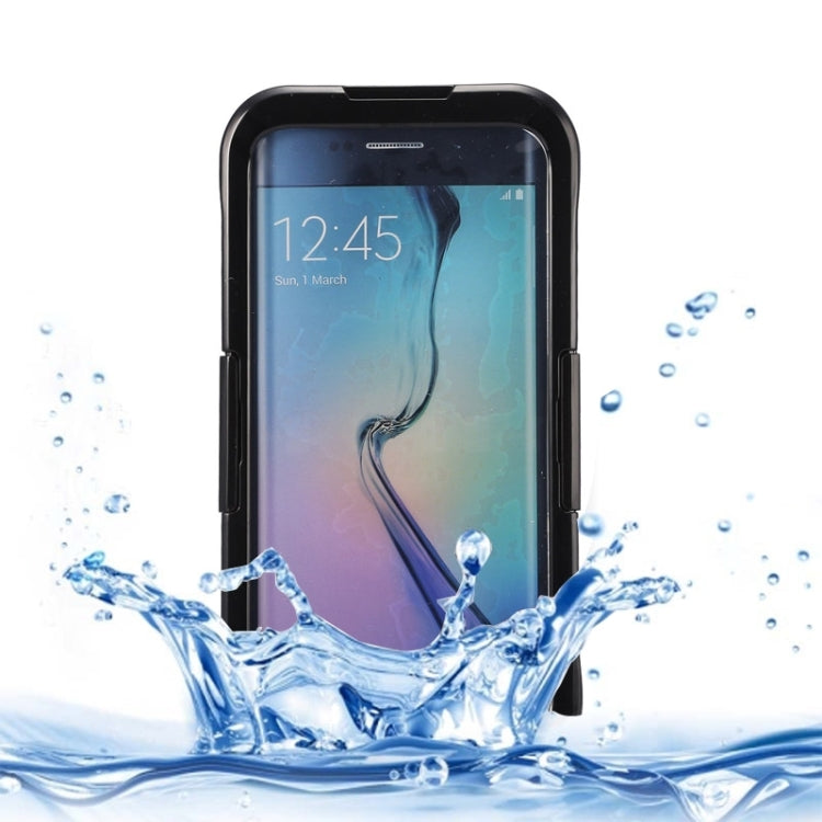 For Galaxy S6 Edge+ / G928 IP x 8 PVC + Silicone Transparent Universal Waterproof Protective Case with Lanyard