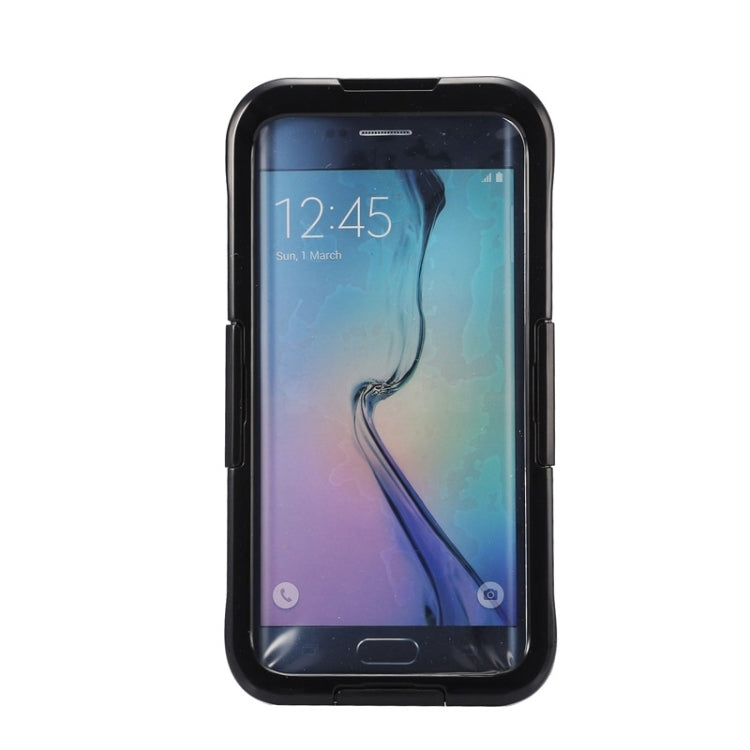 For Galaxy S6 Edge+ / G928 IP x 8 PVC + Silicone Transparent Universal Waterproof Protective Case with Lanyard