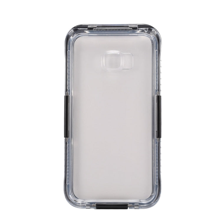 For Galaxy S6 Edge+ / G928 IP x 8 PVC + Silicone Transparent Universal Waterproof Protective Case with Lanyard