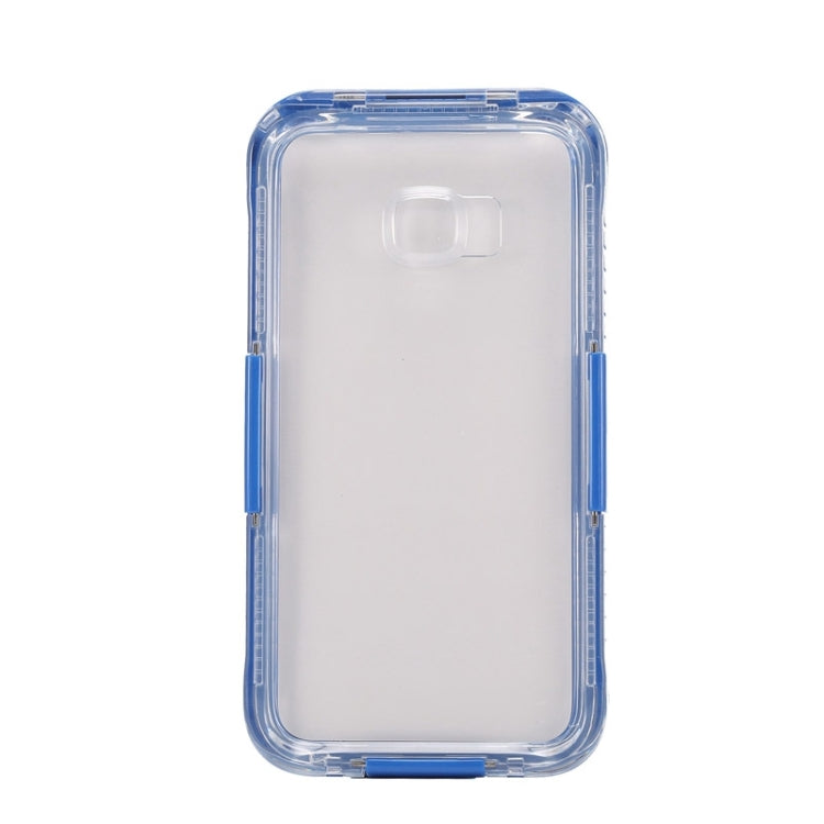 For Galaxy S6 Edge+ / G928 IP x 8 PVC + Silicone Transparent Universal Waterproof Protective Case with Lanyard