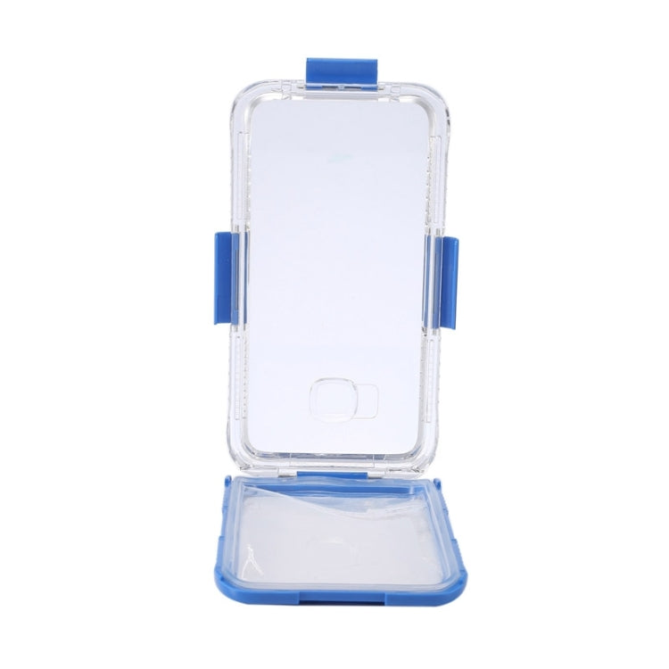 For Galaxy S6 Edge+ / G928 IP x 8 PVC + Silicone Transparent Universal Waterproof Protective Case with Lanyard