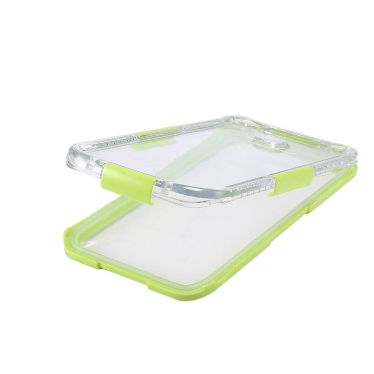 For Galaxy S6 Edge+ / G928 IP x 8 PVC + Silicone Transparent Universal Waterproof Protective Case with Lanyard