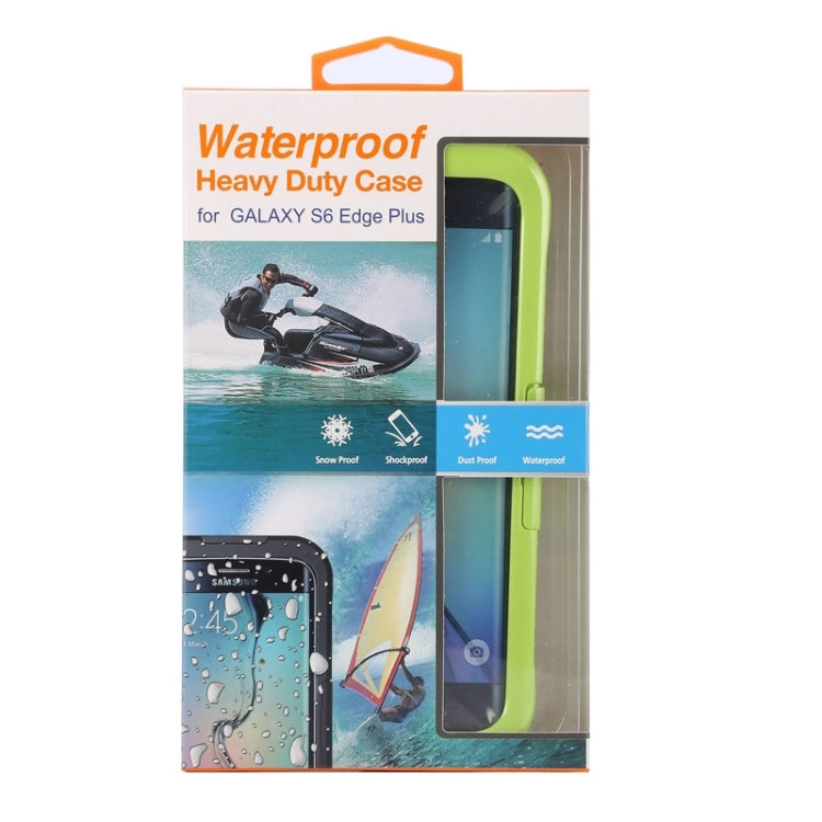 For Galaxy S6 Edge+ / G928 IP x 8 PVC + Silicone Transparent Universal Waterproof Protective Case with Lanyard
