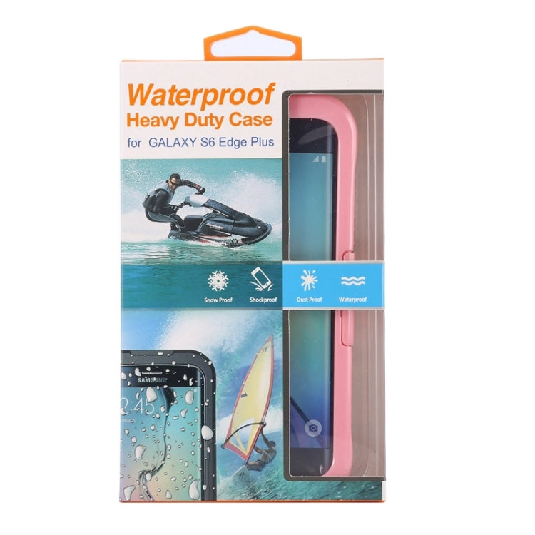 For Galaxy S6 Edge+ / G928 IP x 8 PVC + Silicone Transparent Universal Waterproof Protective Case with Lanyard