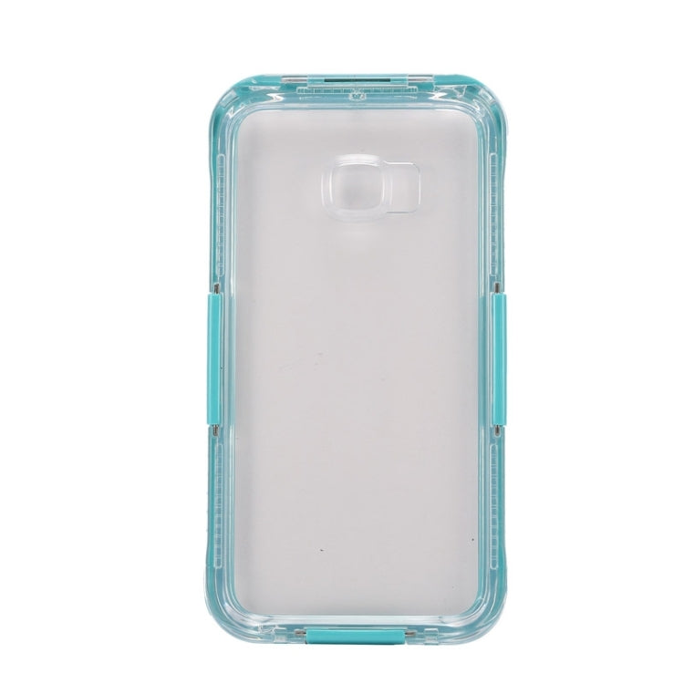 For Galaxy S6 Edge+ / G928 IP x 8 PVC + Silicone Transparent Universal Waterproof Protective Case with Lanyard