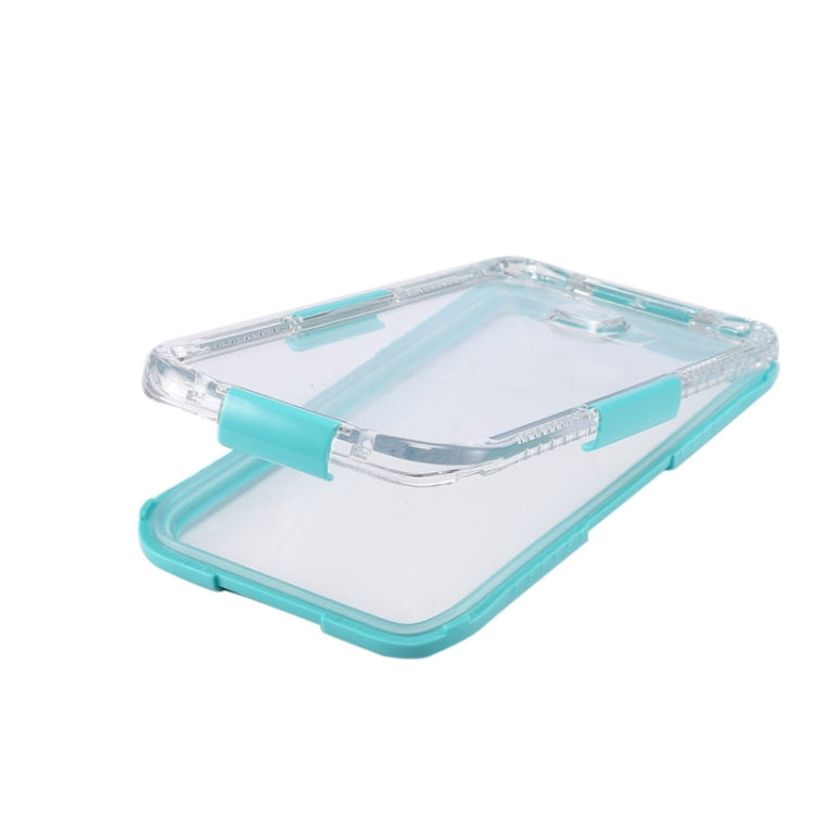 For Galaxy S6 Edge+ / G928 IP x 8 PVC + Silicone Transparent Universal Waterproof Protective Case with Lanyard