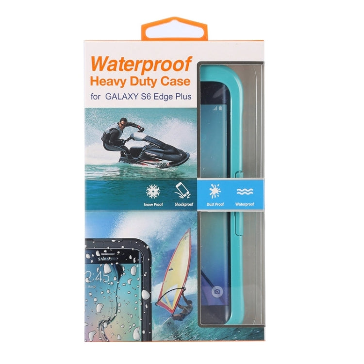 For Galaxy S6 Edge+ / G928 IP x 8 PVC + Silicone Transparent Universal Waterproof Protective Case with Lanyard