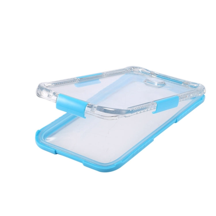 For Galaxy S6 Edge+ / G928 IP x 8 PVC + Silicone Transparent Universal Waterproof Protective Case with Lanyard
