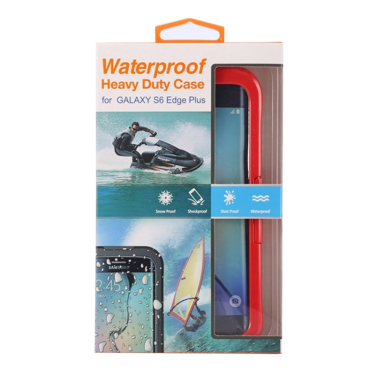 For Galaxy S6 Edge+ / G928 IP x 8 PVC + Silicone Transparent Universal Waterproof Protective Case with Lanyard